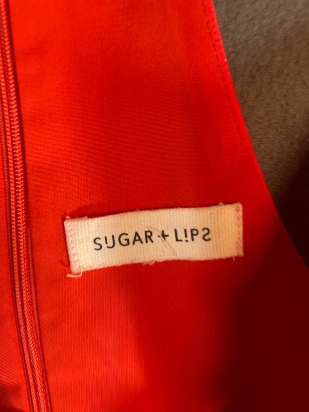 Sugarlips Red Spaghetti Strap Romper - Picture 2 of 7